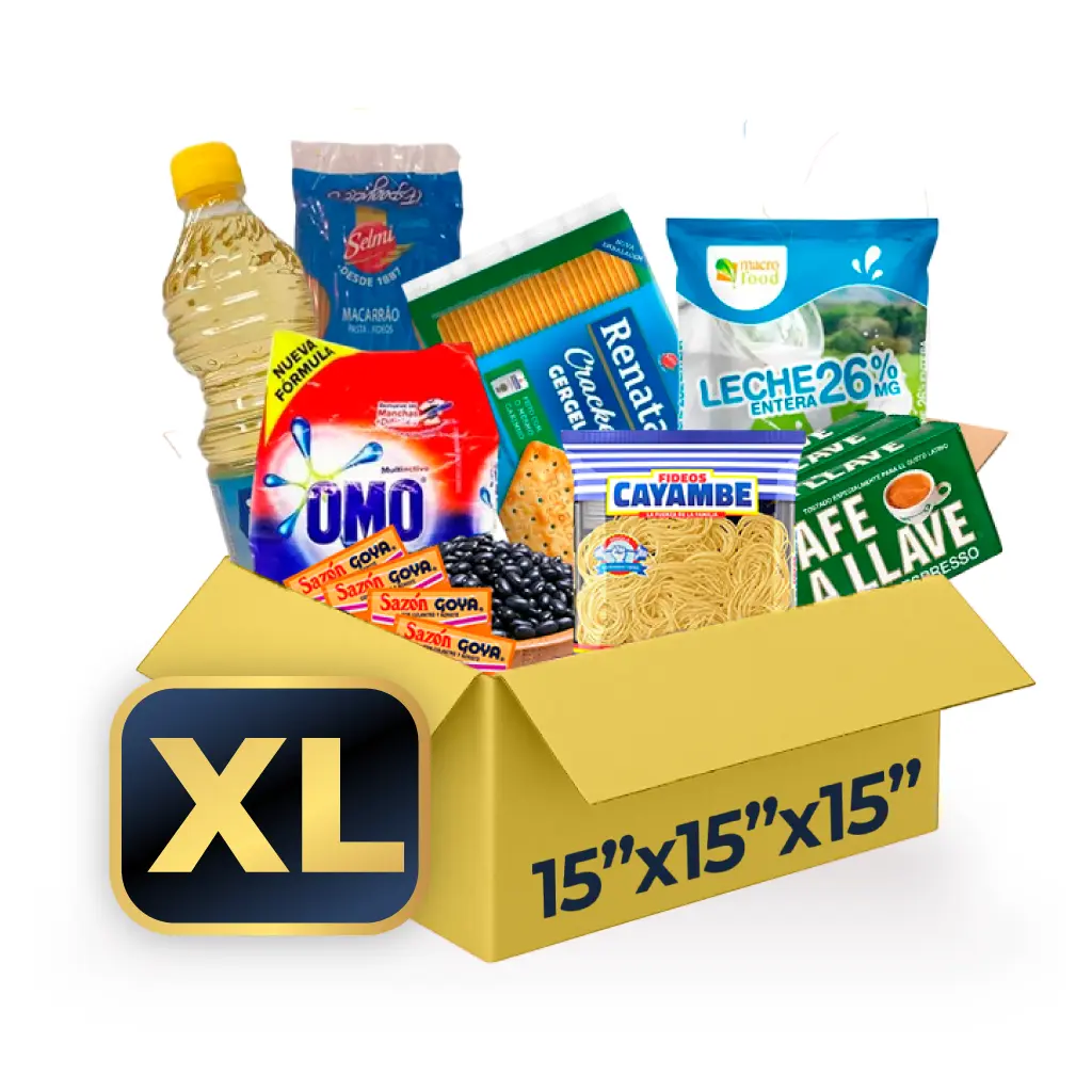 Envío de Caja Amarilla XL