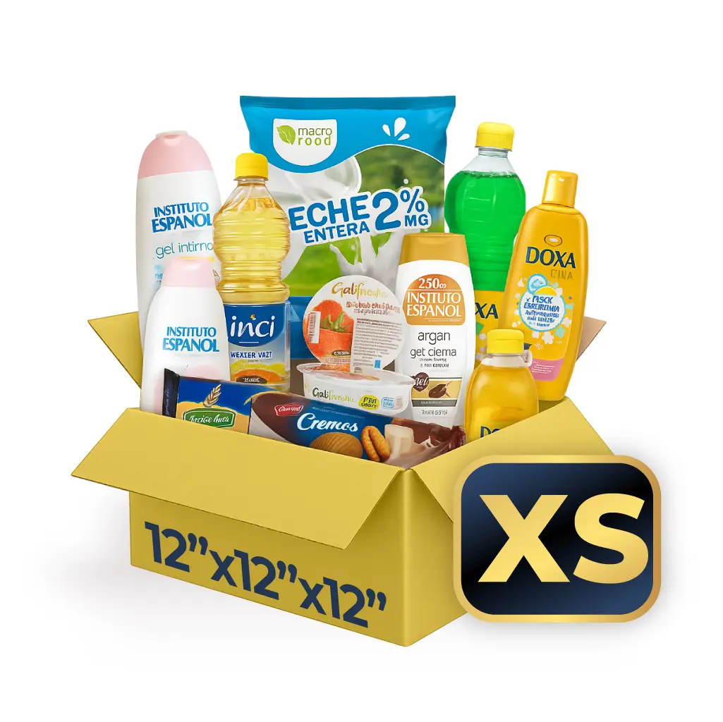 Envío de Caja Amarilla XS