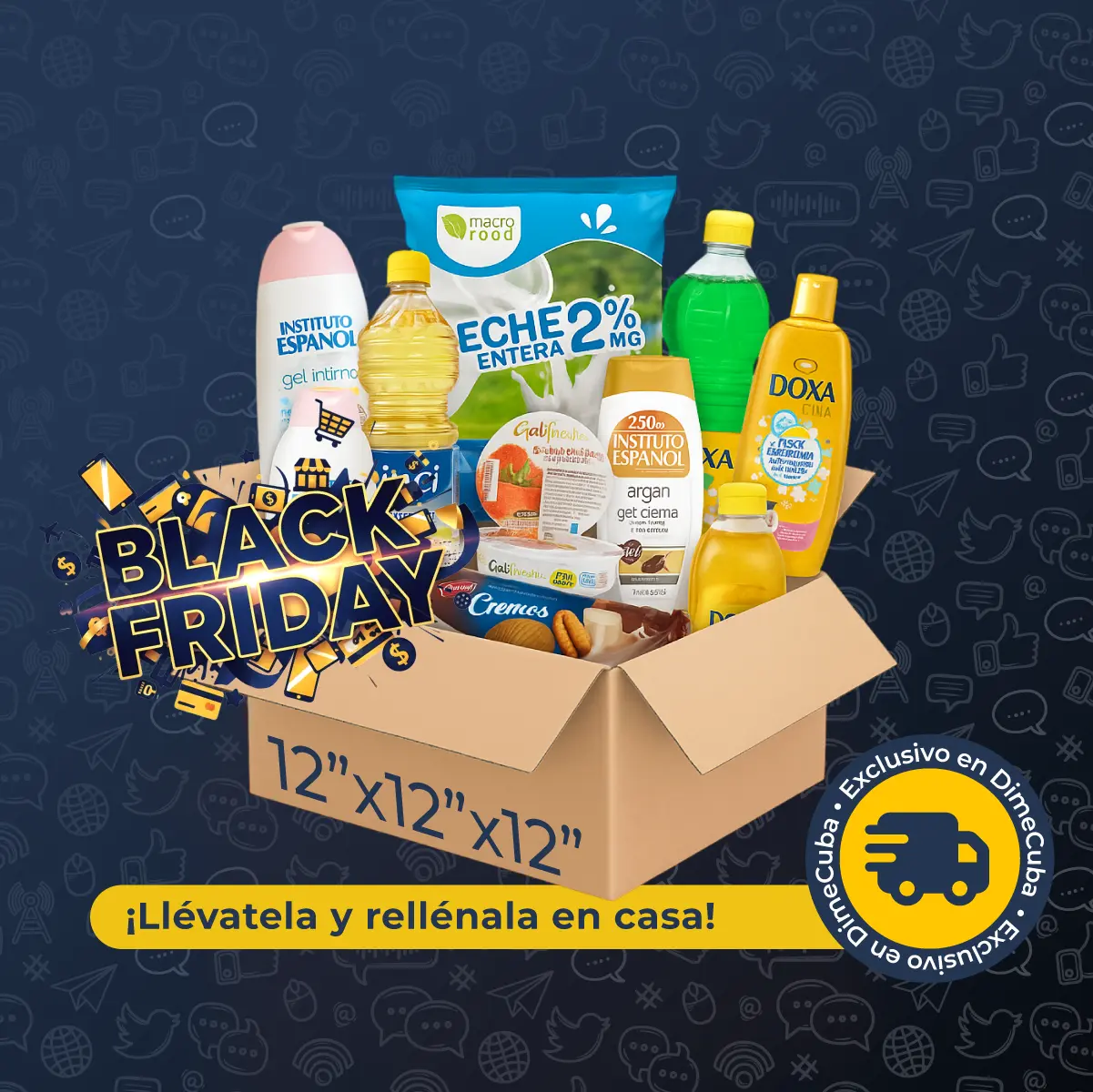 ¡La Caja Amarilla XS por solo $29,99 (hasta 60Lb)!