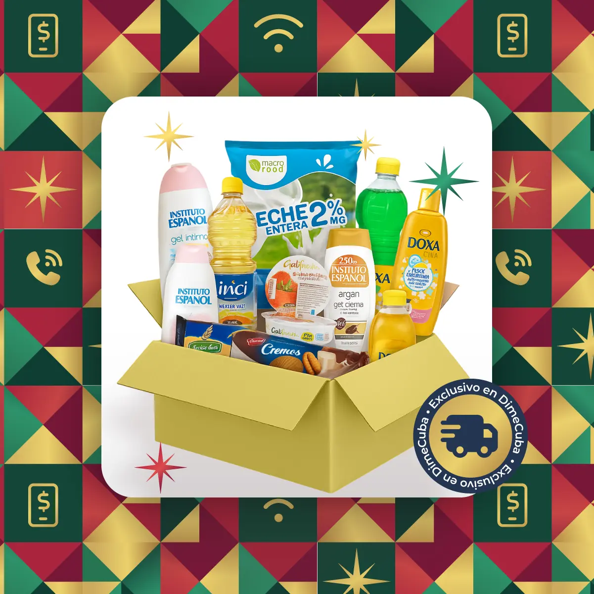 ¡Las Cajas Amarillas para toda Cuba!