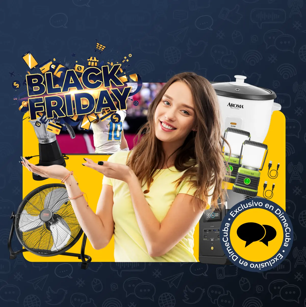 Generadores, paneles, lámparas recargables y más
