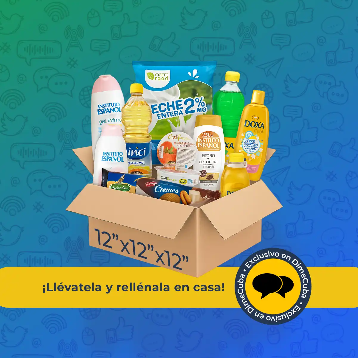 ¡Las Cajas Amarillas para toda Cuba!