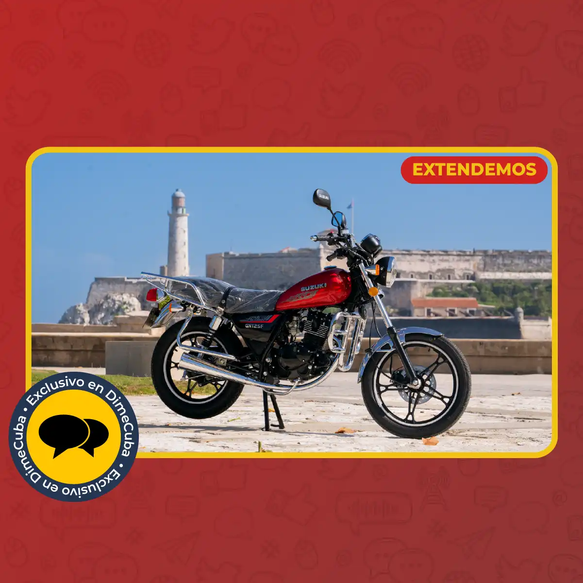 ¡MOTOS de GASOLINA para Cuba!