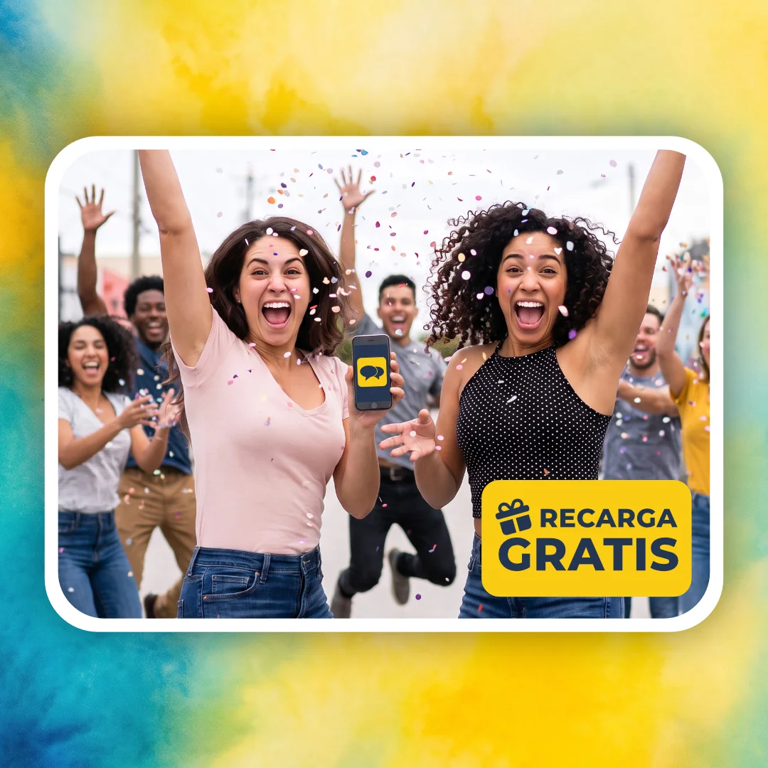 Trae a tus amigos, y recargan GRATIS