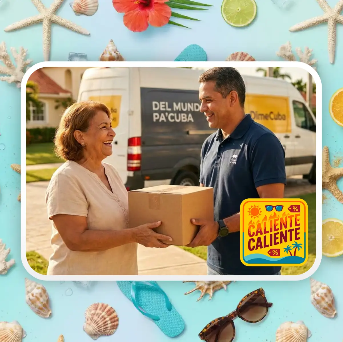 ¡Te recogemos los paquetes para CUBA en tu casa!