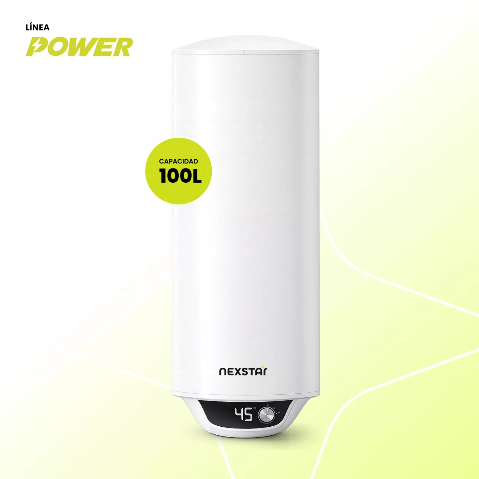 CALENTADOR DE AGUA ELECTRICO NEXSTAR 100L 220v/60Hz (NX-EWH100) 