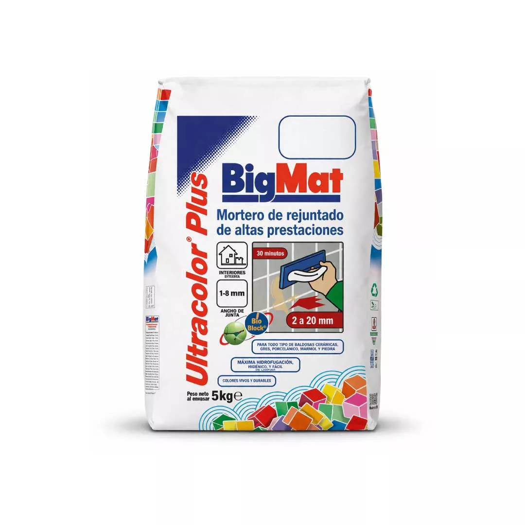 Cemento BLANCO p/relleno de juntas (bolsa de 5 kg)