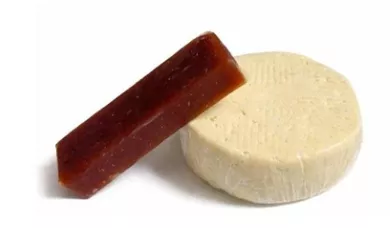 Queso de vaca y barra de guayaba 