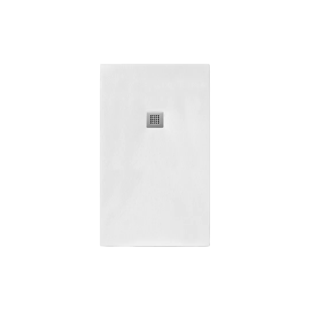 PLATO DUCHA MICA 120x80 BLANCO + VALVULA PLATO DUCHA REGISTRABLE
