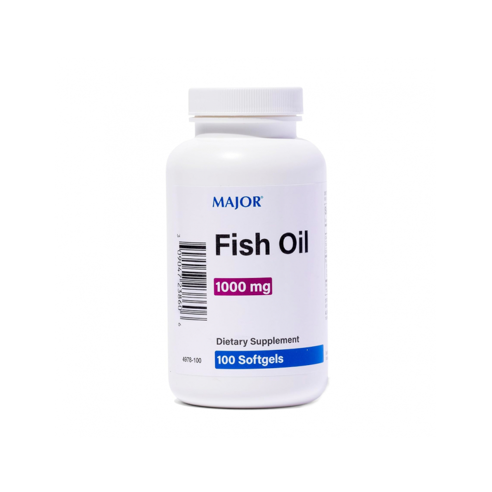 Aceite de pescado 1000 mg Major (100 cápsulas)