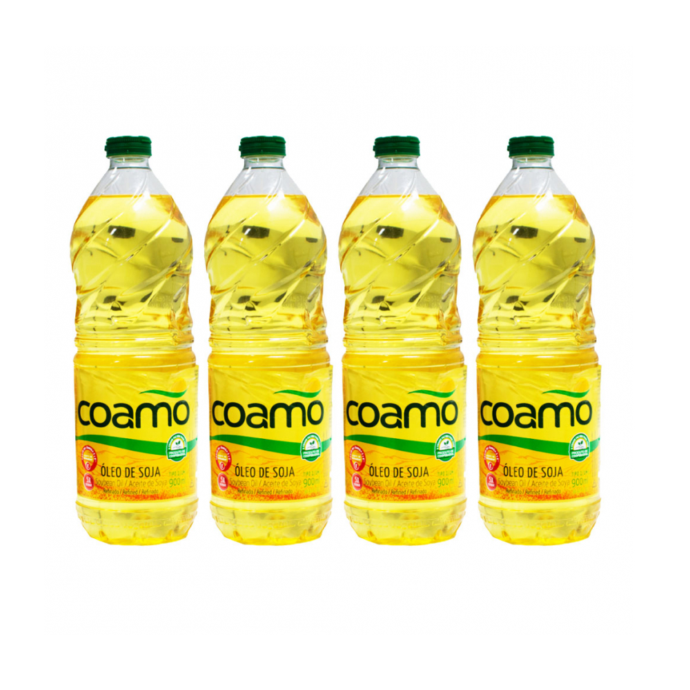 Aceite de soja refinado Coamo (2 x 900 ml)