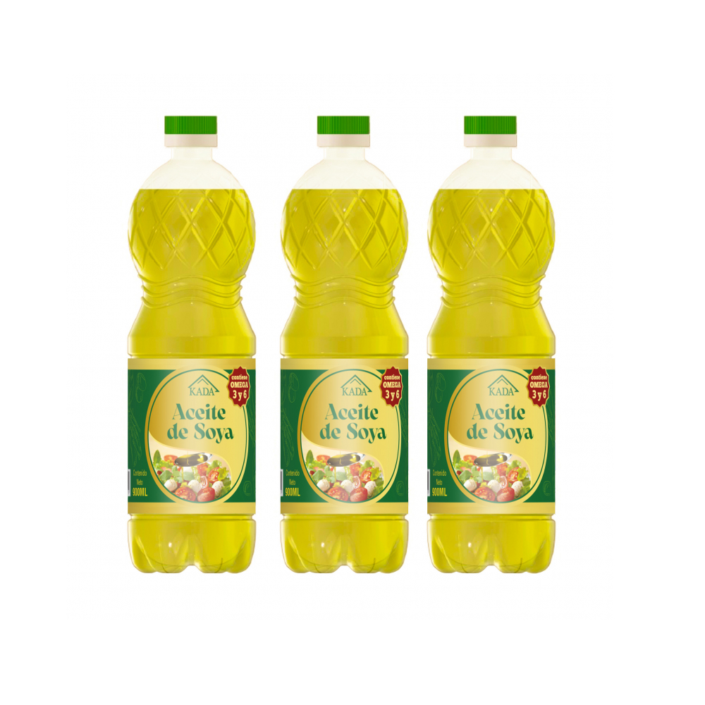 Aceite de soya Kada (2 x 500 ml)