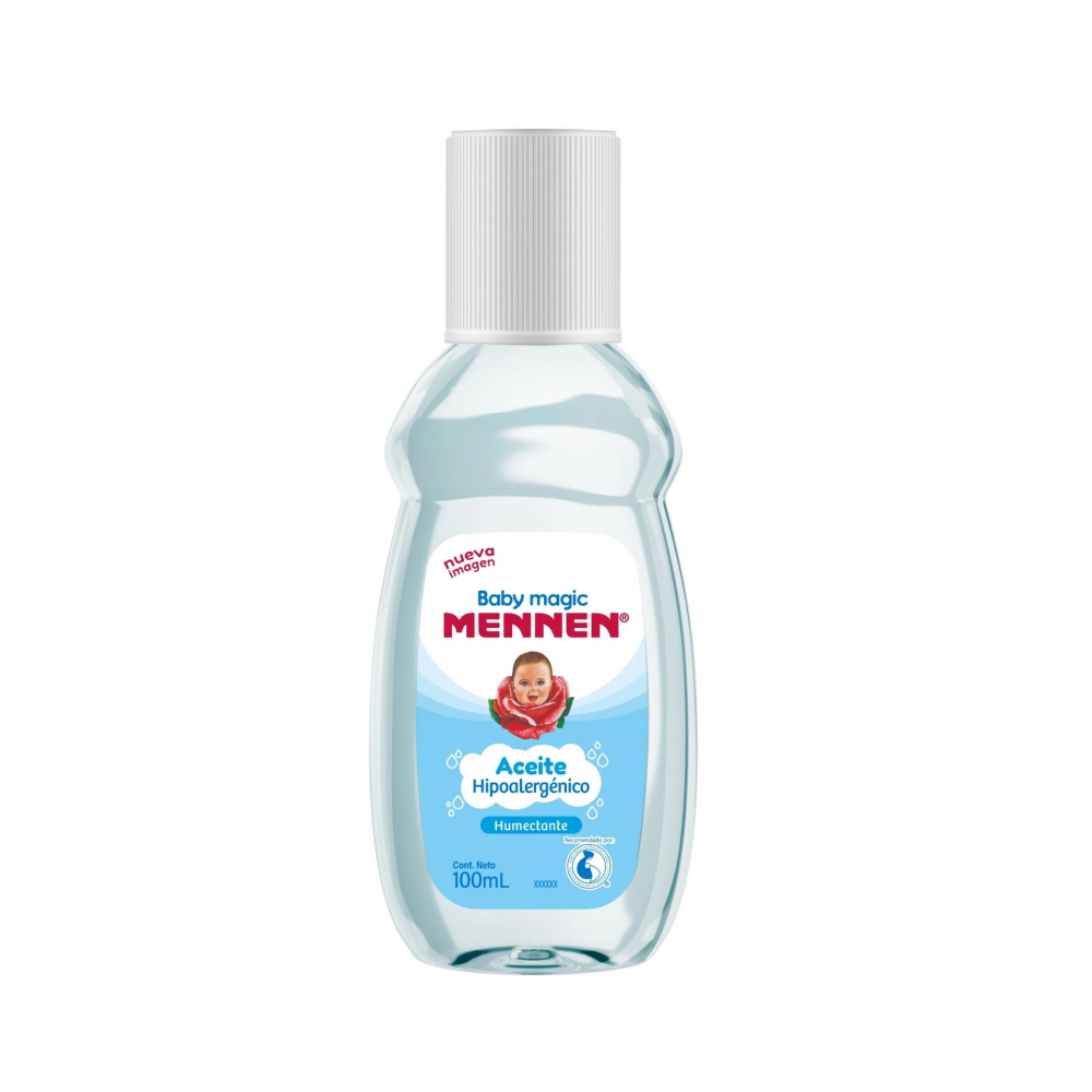 Aceite hipoalergénico para bebé Mennen (100 ml)