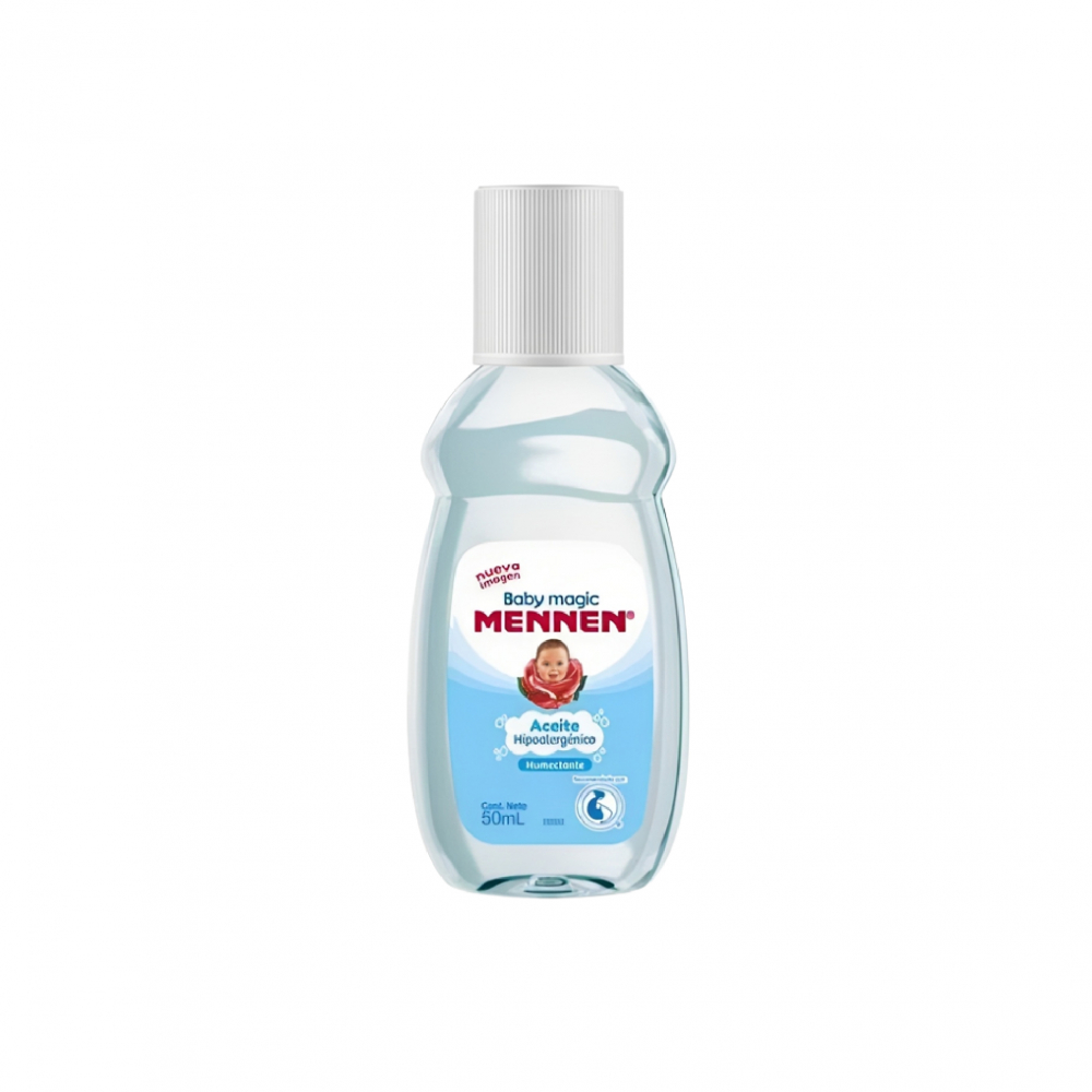 Aceite para bebés hipoalergénico Mennen (50 ml)