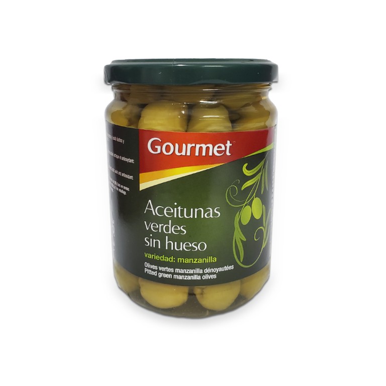 Aceitunas Sin Hueso Manzanilla (810g) GOURMET