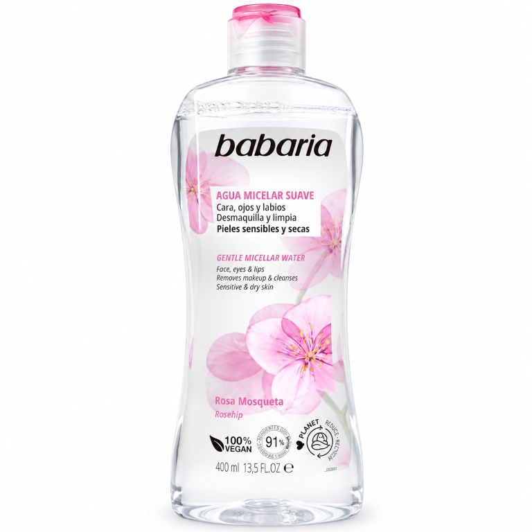 Agua Micelar Suave (400ml) BABARIA