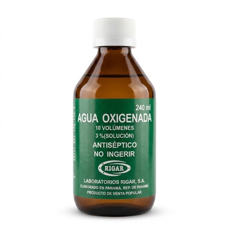 Agua Oxigenada (240ml) RIGAR