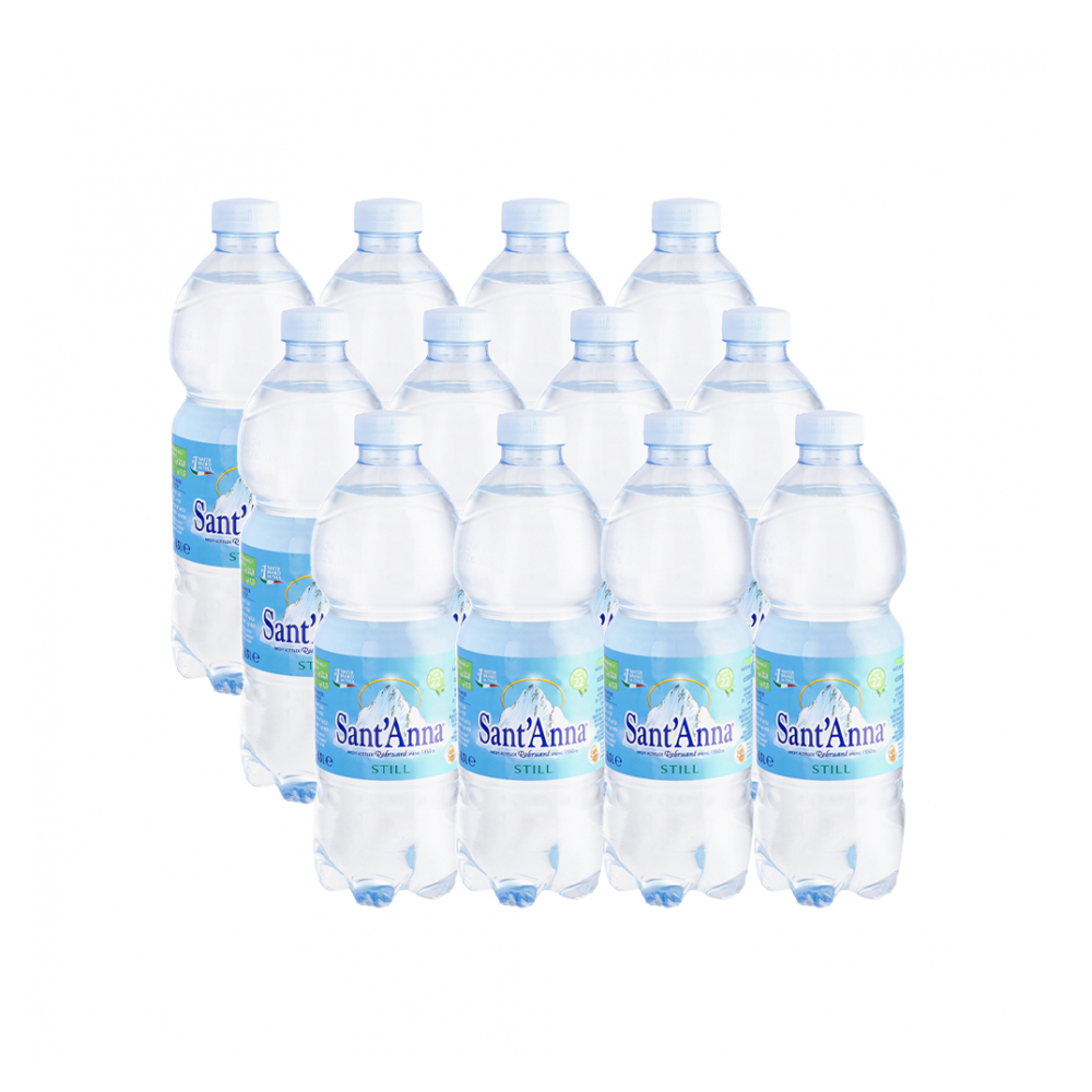 Agua mineral natural Sant'Anna (12 x 350 ml)