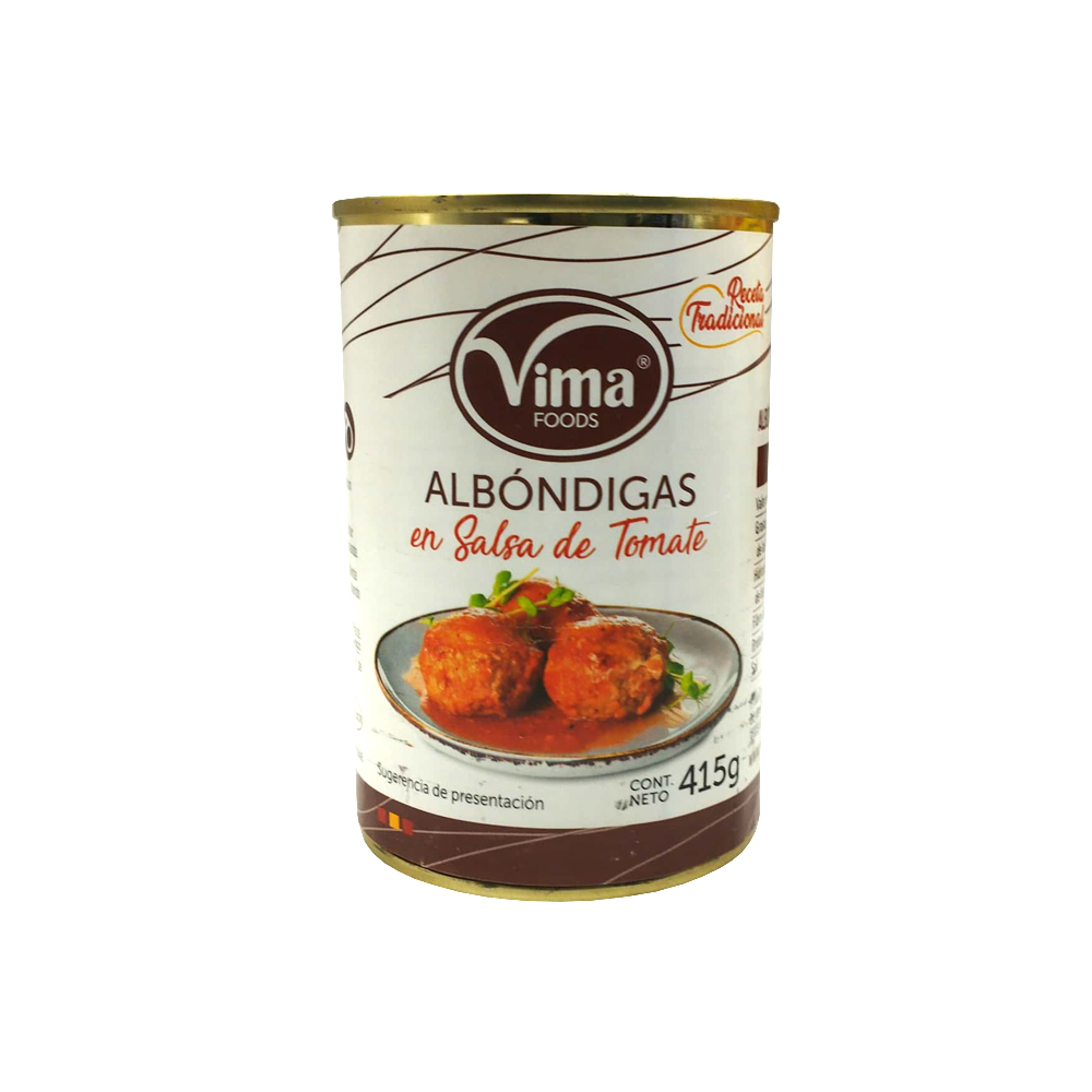 Albóndigas en salsa de tomate Vima Foods (415 g / 14.63 oz)