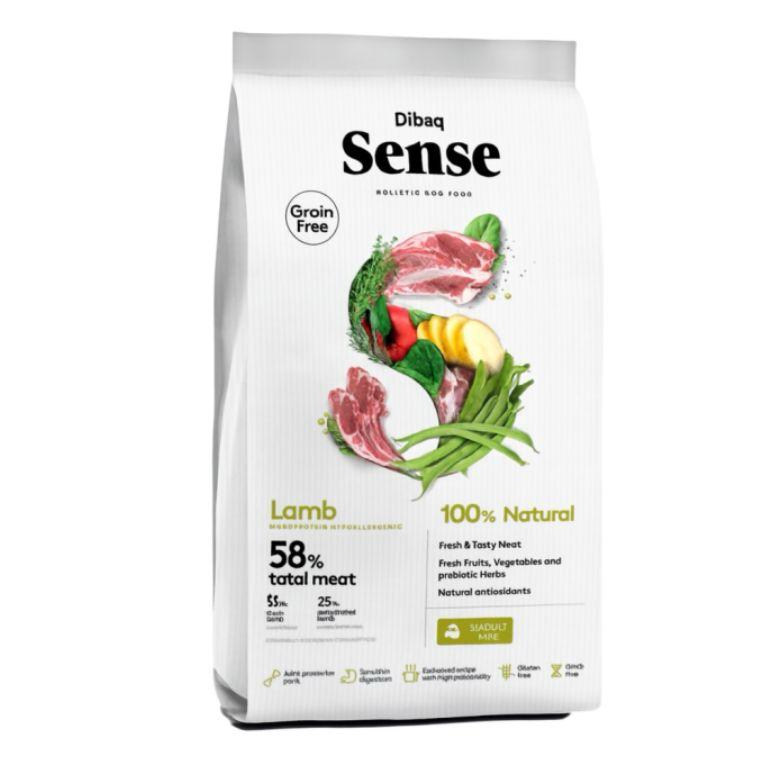Alimento para Perros Mini Sabor Cordero  (2Kg) DIBAQ SENSE