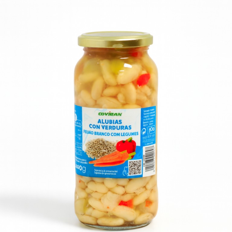 Alubia con Verduras (540g/ Esc.400) COVIRAN