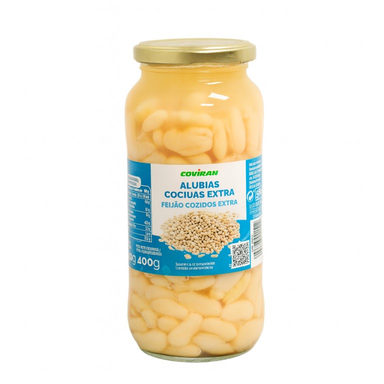 Alubias Blancas (540g Esc./ 400g) COVIRAN