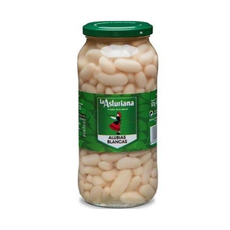 Alubias Blancas en Conserva (570 gr) LA ASTURIANA