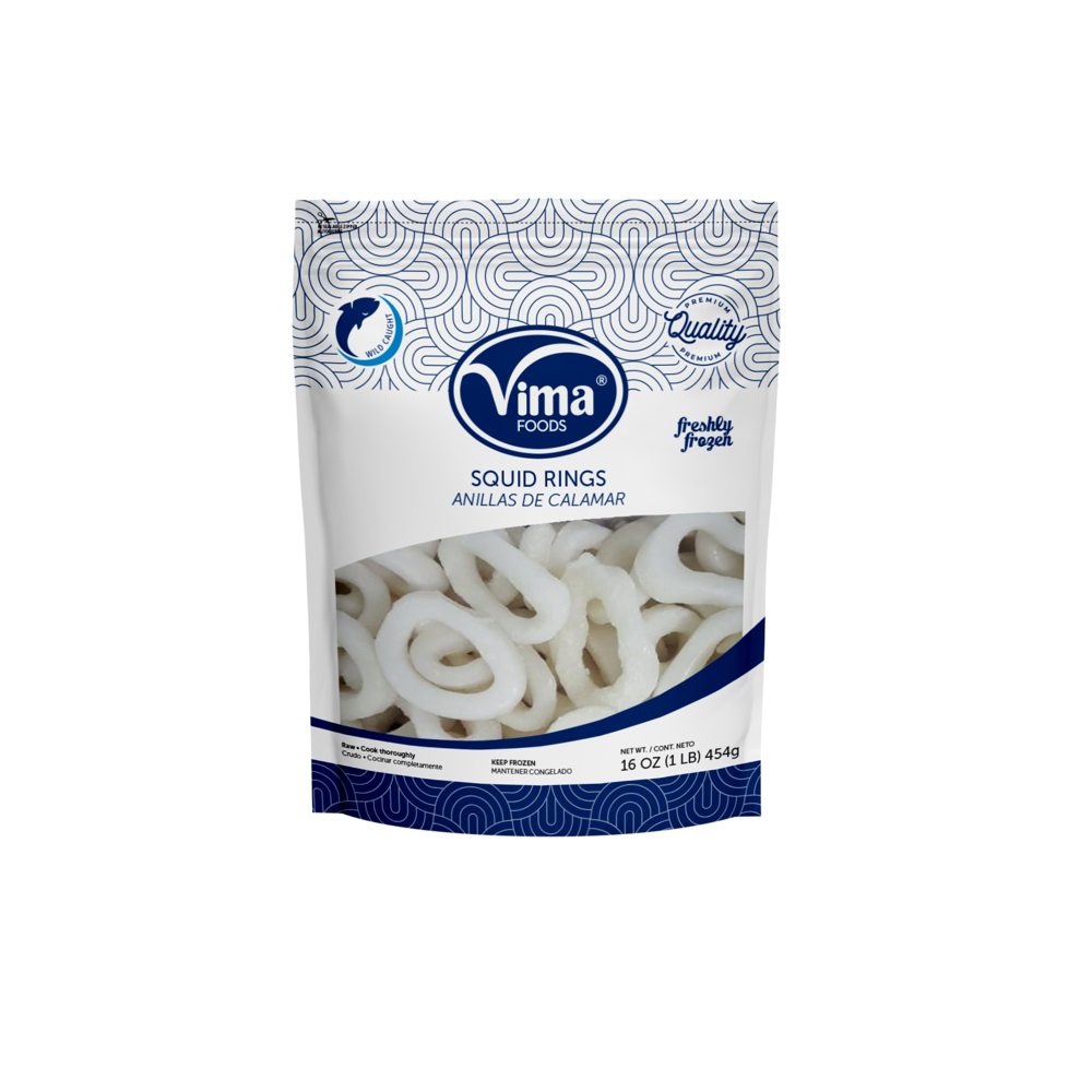 Anillas de calamar Vima Foods (454 g / 1.0 lb)
