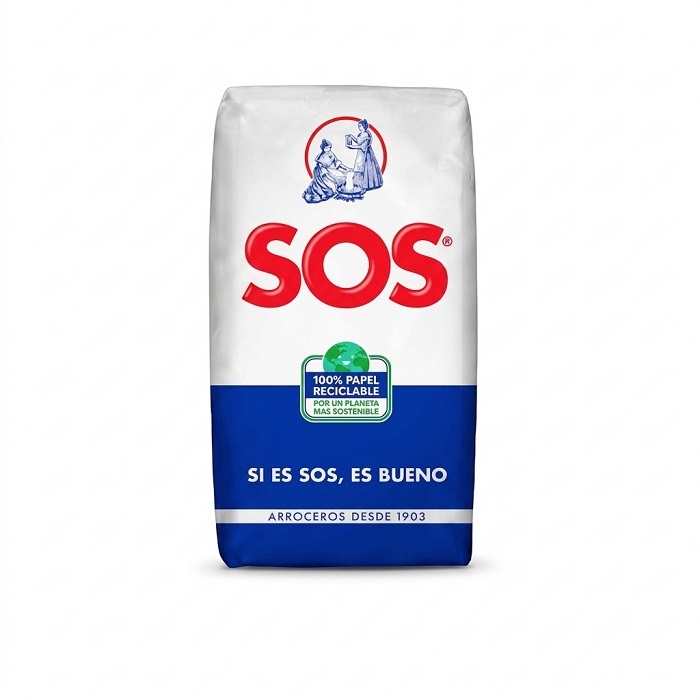 Arroz Clásico Redondo (1 kg) SOS