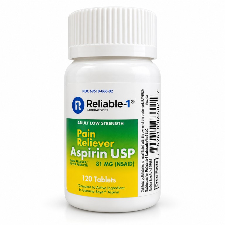 Aspirina (120u x 81mg) RELIABLE-1