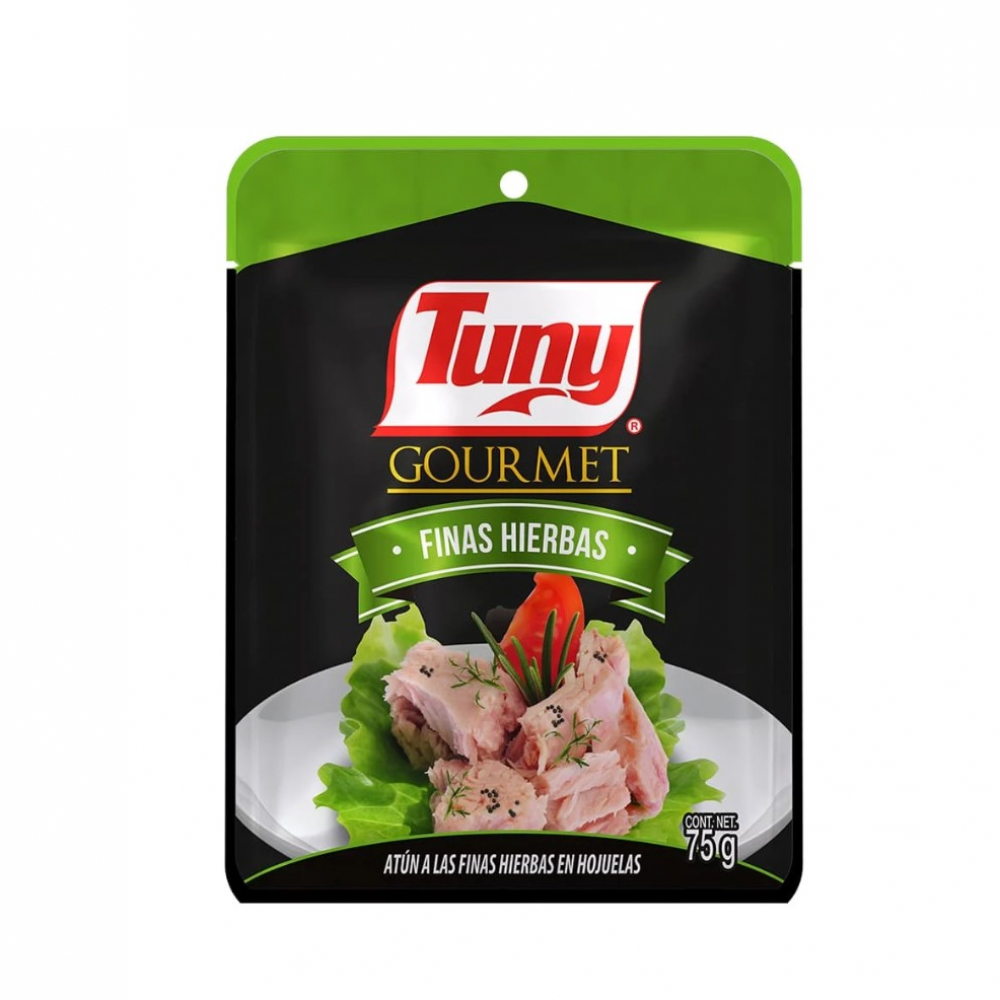 Atún a las finas hierbas en hojuelas Tuny (75 g / 2.64 oz)