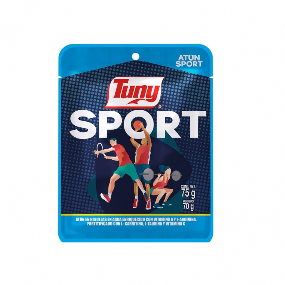 Atún en hojuelas en agua Sport Tuny (75 g / 2.65 oz)