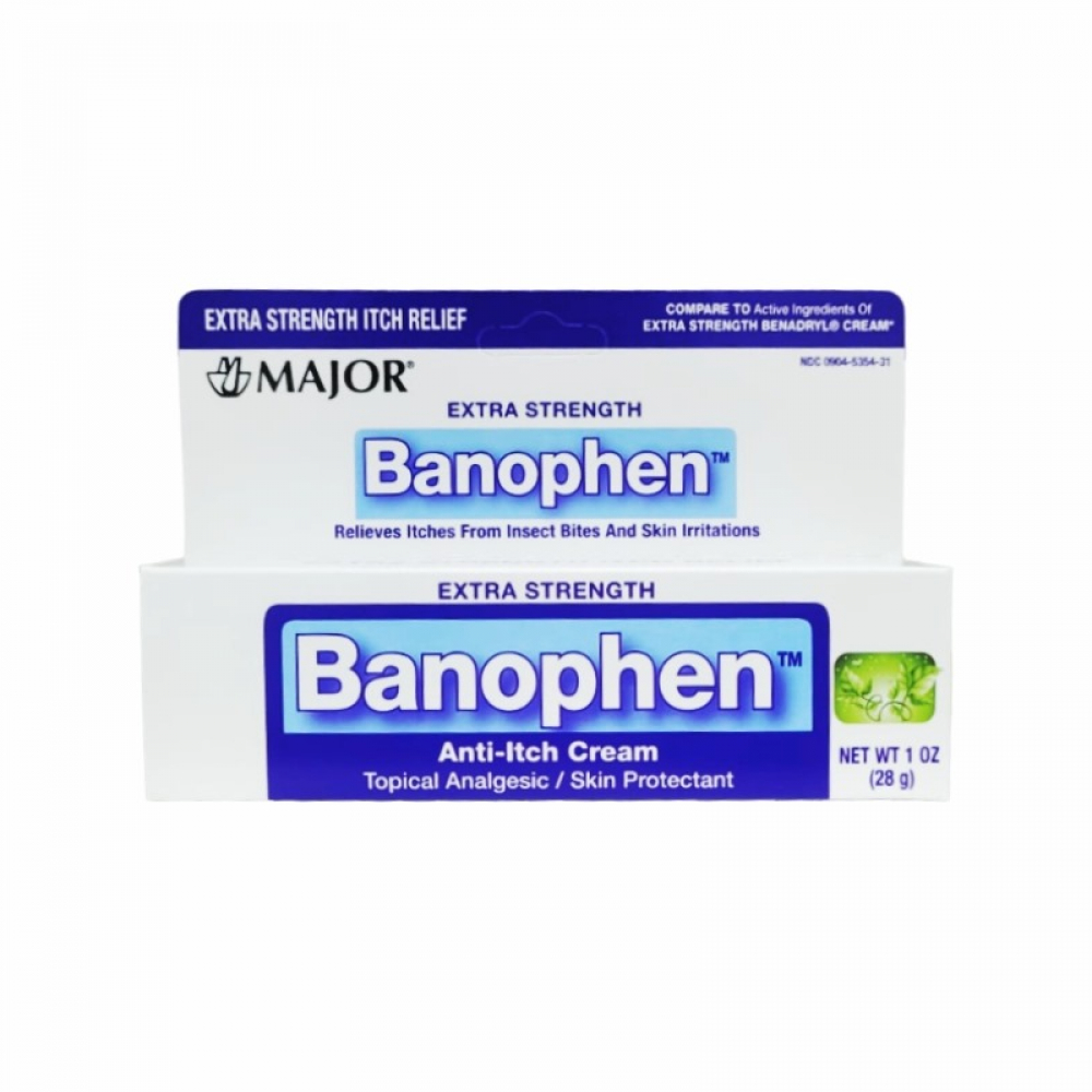 Banofén. Clorhidrato de difenhidramina 2% + Acetato de Zinc 0.1 % (28 g / 1 oz)