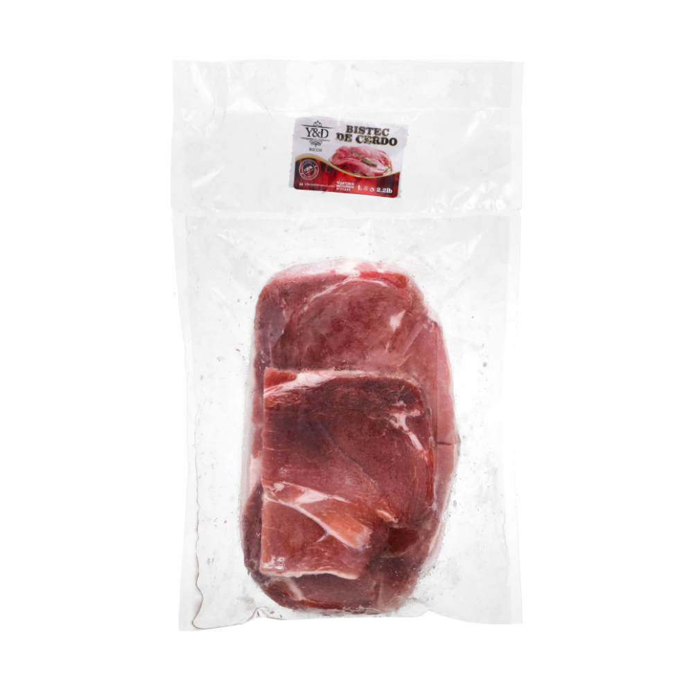 Bistec de cerdo (1 kg / 2.2 lb)