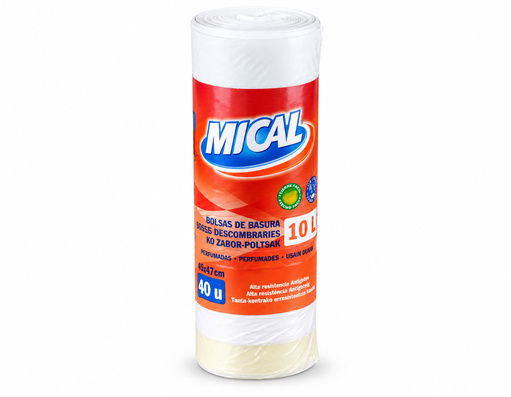 Bolsa para Basura  (45x47) (40u x 10L) MICAL