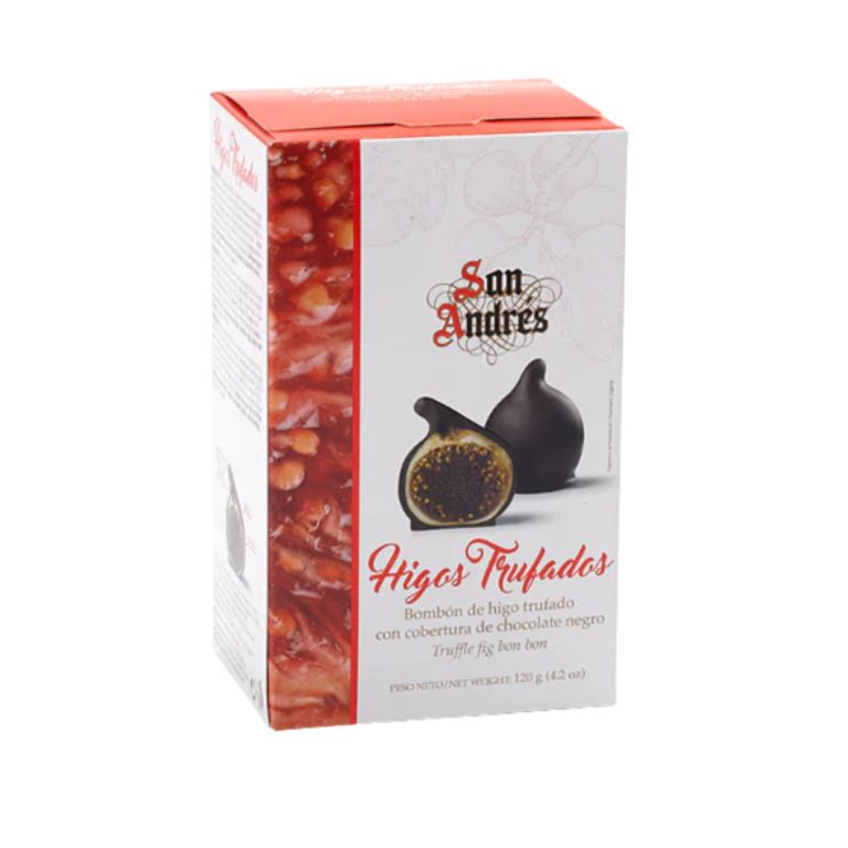 Bombón de Higo Trufado con Cobertura de Chocolate (120 g)
