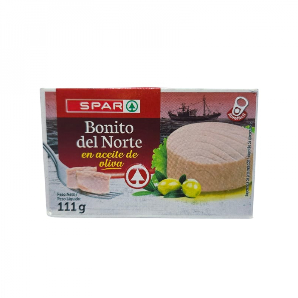 Bonito del norte en aceite de oliva Spar (111 g / 3.9 oz)
