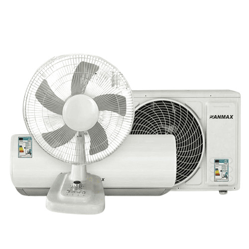 COMBO! Aire Acondicionado Split + Ventilador de Mesa