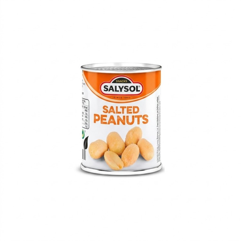 Cacahuetes Salados en Lata (60g) SALYSOL