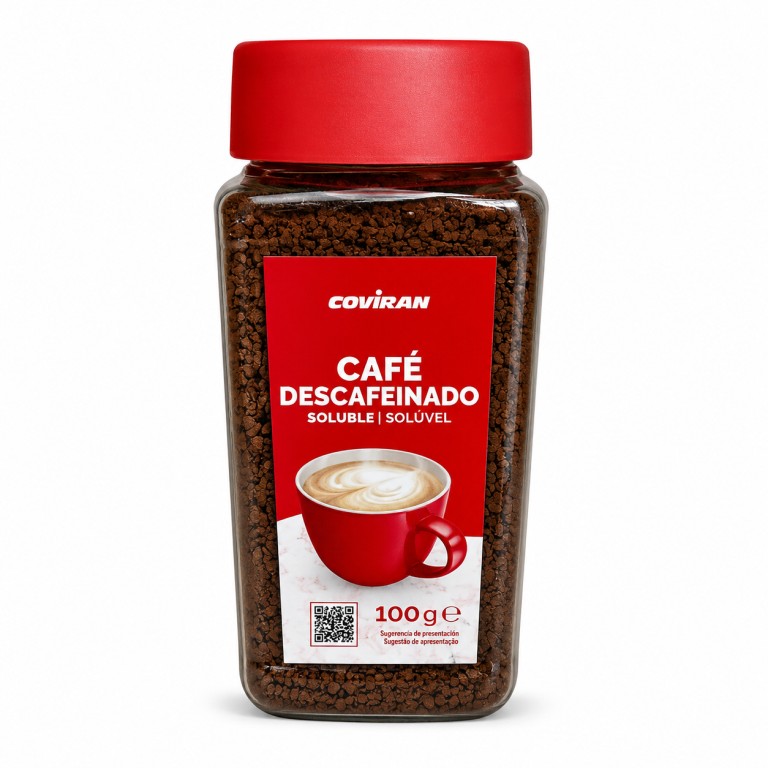 Café Soluble Descafeinado (100 gr) COVIRAN