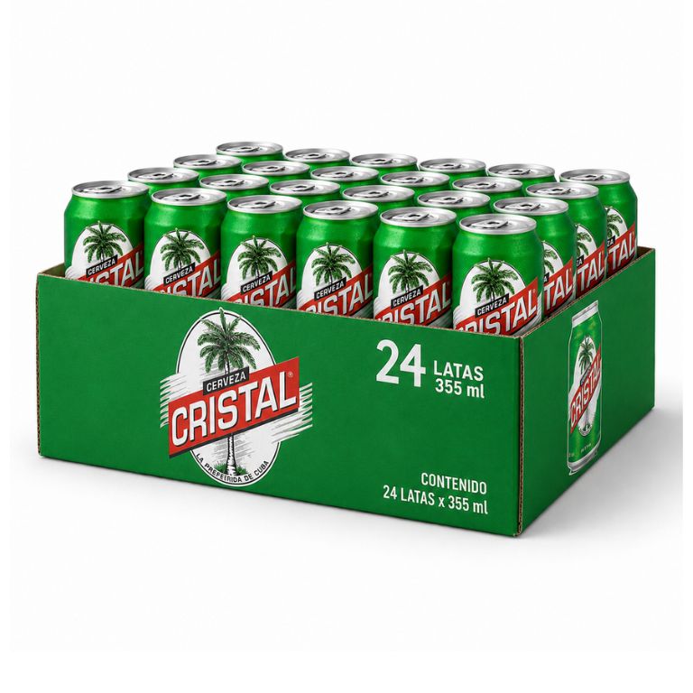 Caja de Cerveza (24u x 355ml) CRISTAL