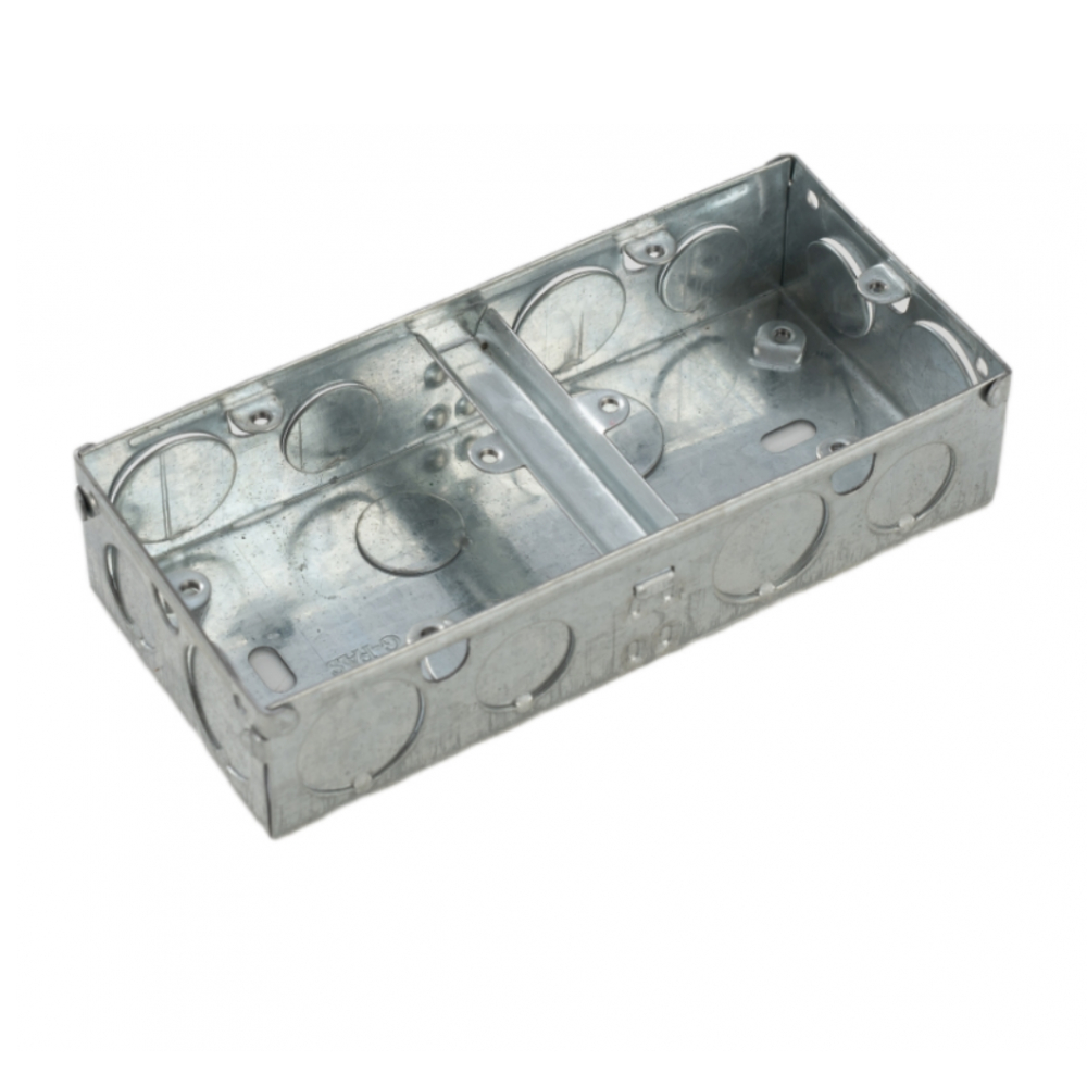 Caja de conexiones de hierro galvanizado 76.2 mm x 76.2 mm