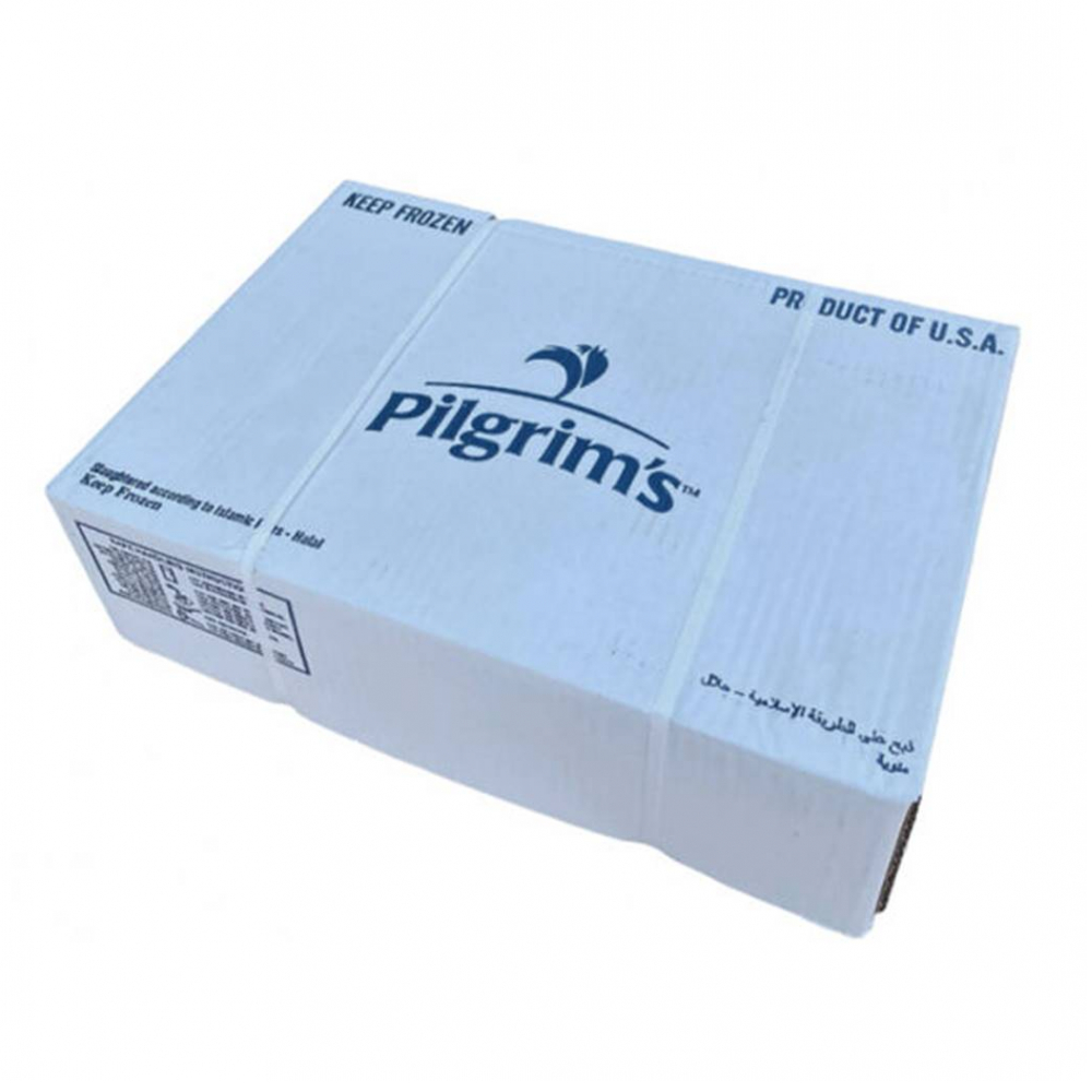Caja de cuartos traseros de pollo Pilgrims (15 kg / 33 lb)