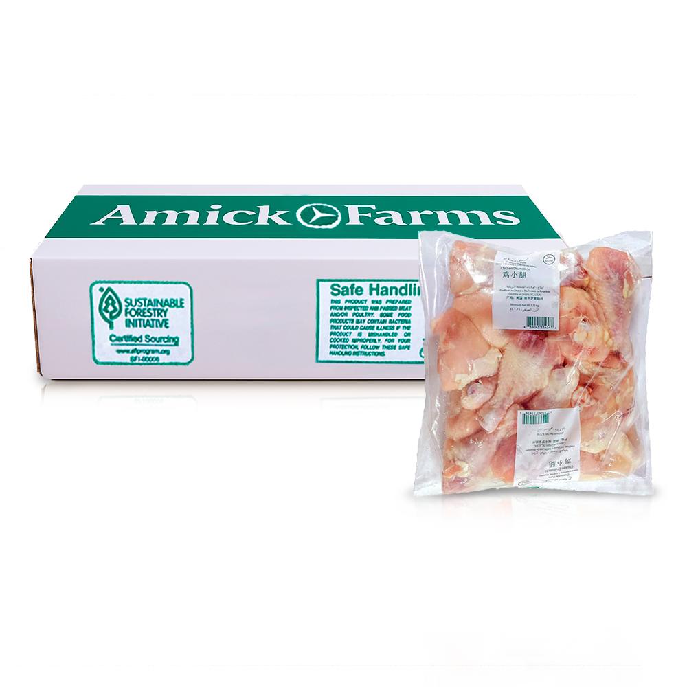 Caja de muslos de pollo Amick Farms (15 kg / 33 lb)