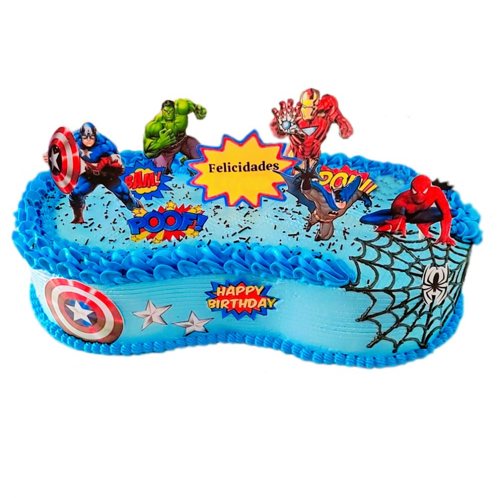 Cake Superhéroe (24 comensales)