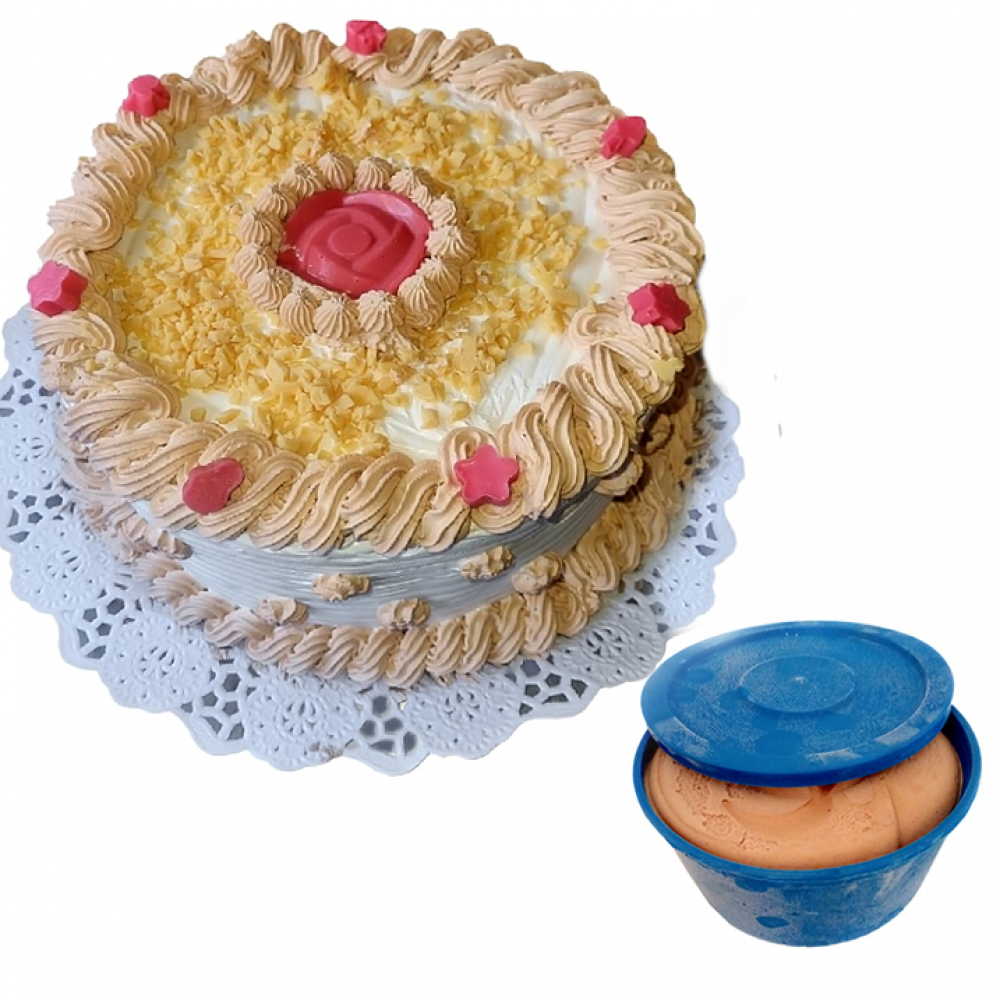Cake 3 leche (12 personas) + helado de crema