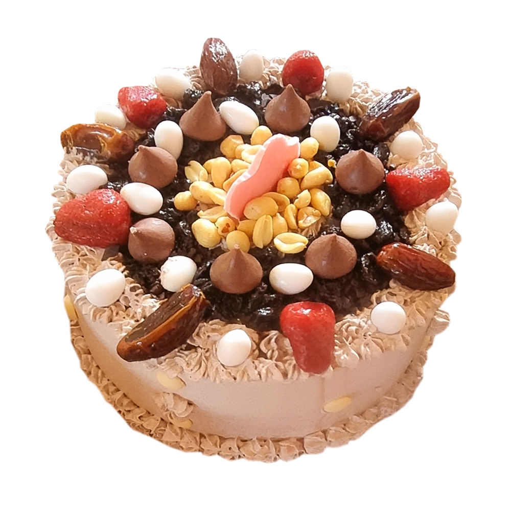Cake chocolate y frutos secos (12 comensales)