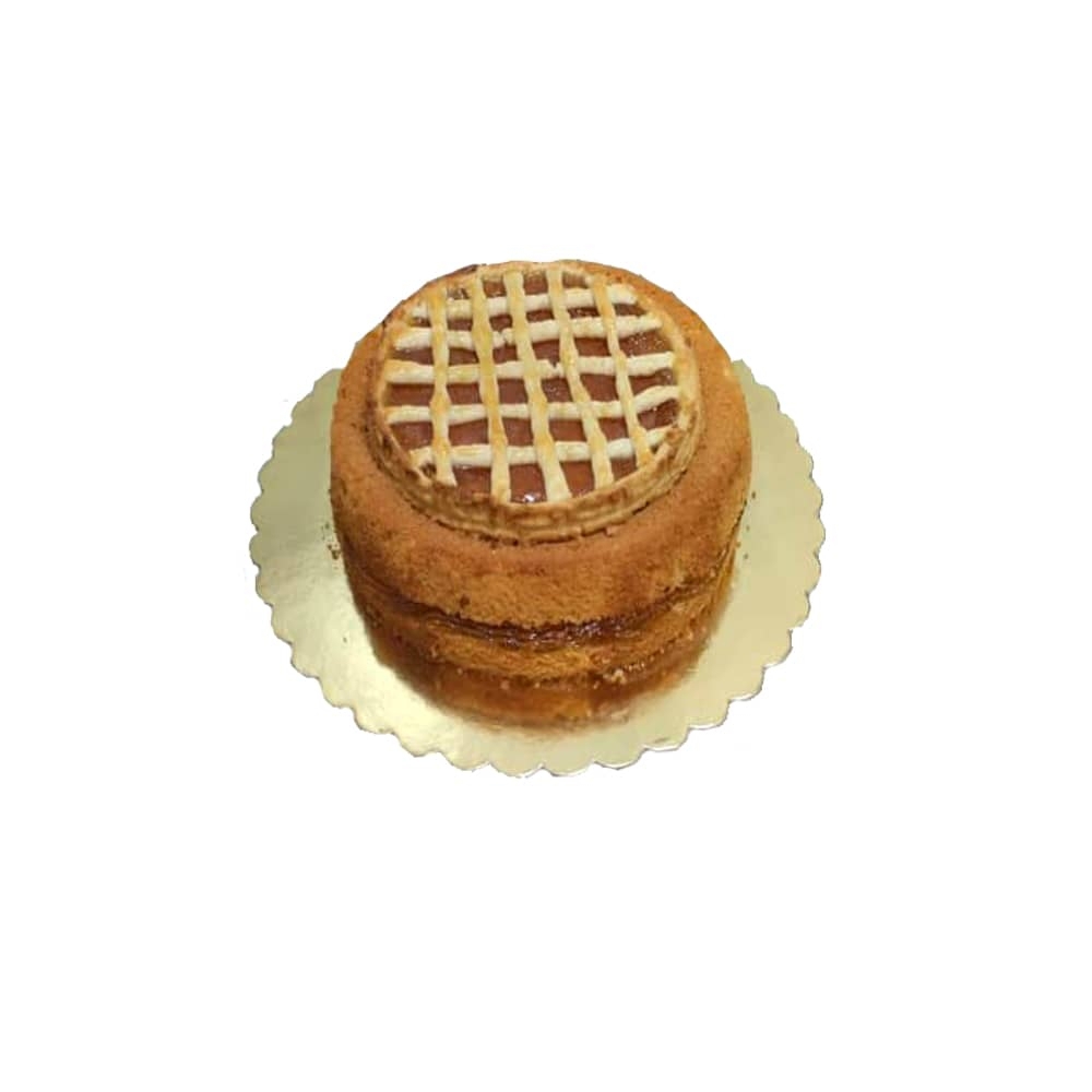 Cake combinación de panetela con pay de fruta (para 6 personas)