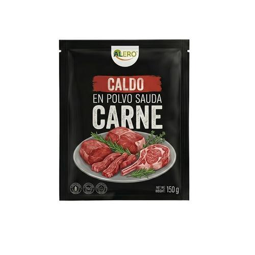 Caldo Concentrado en Polvo Sabor Carne (36U X 7gr) MACROFOOD