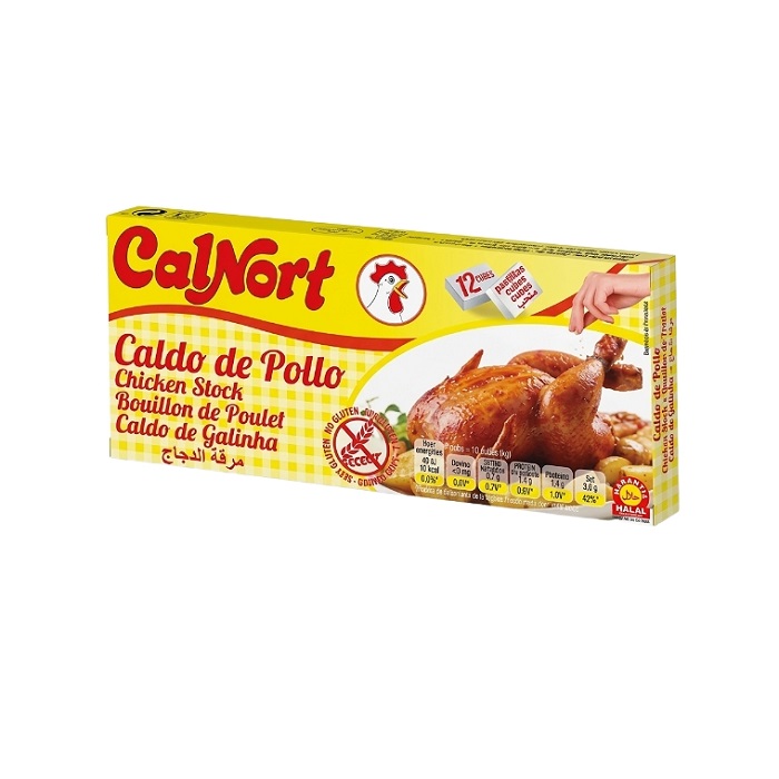 Caldo de Pollo (12u X 10 g ) CALNORT